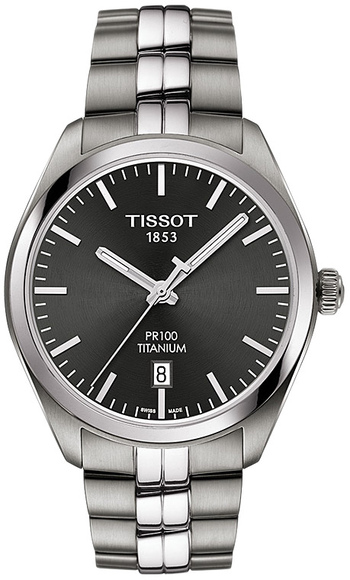 TISSOT PR 100 TITANIUM QUARTZ