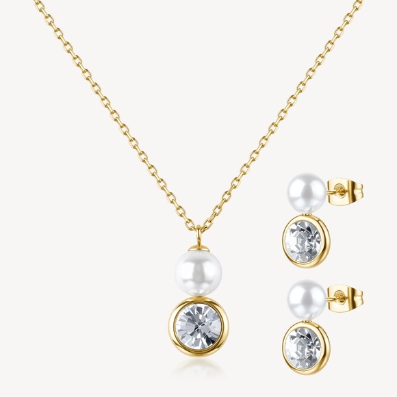 Комплект SET (EARRINGS, NECKLACE) SYMPHONIA LIMITED EDITION (BLE37)